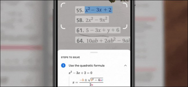 Giải toán nhanh bằng công cụ Google Lens - 1